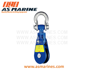 Cargo Block Single Sheave with Shackle